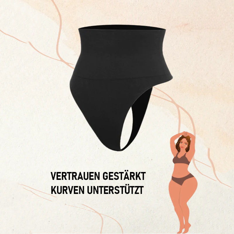 Alpenwolken - Bauchkontrollierender Shapewear-Tanga