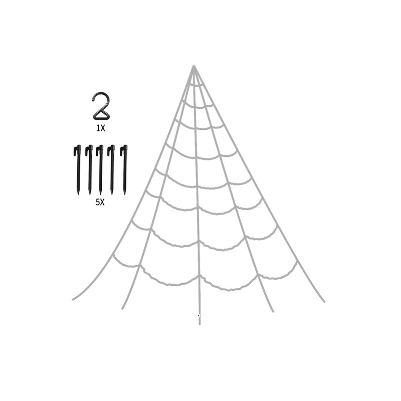 Alpenwolken - Hängelampe mit Spinnennetz-Design für Raumdekoration