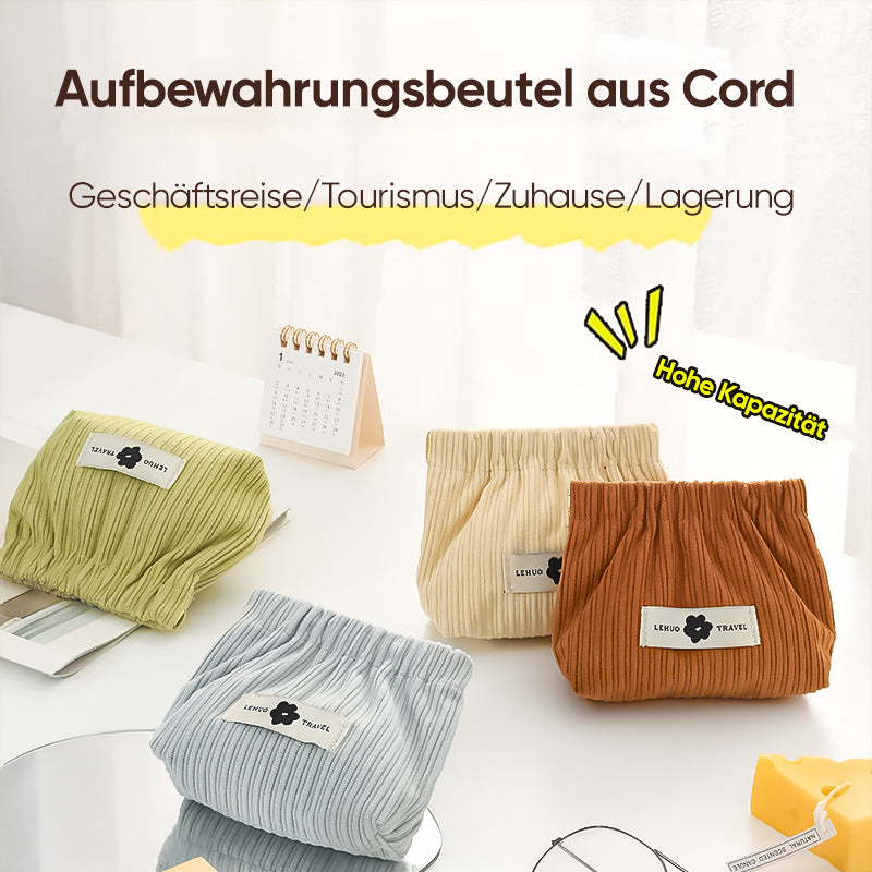 Alpenwolken - 🎁🎄 Kosmetiktasche aus Cord 🎉