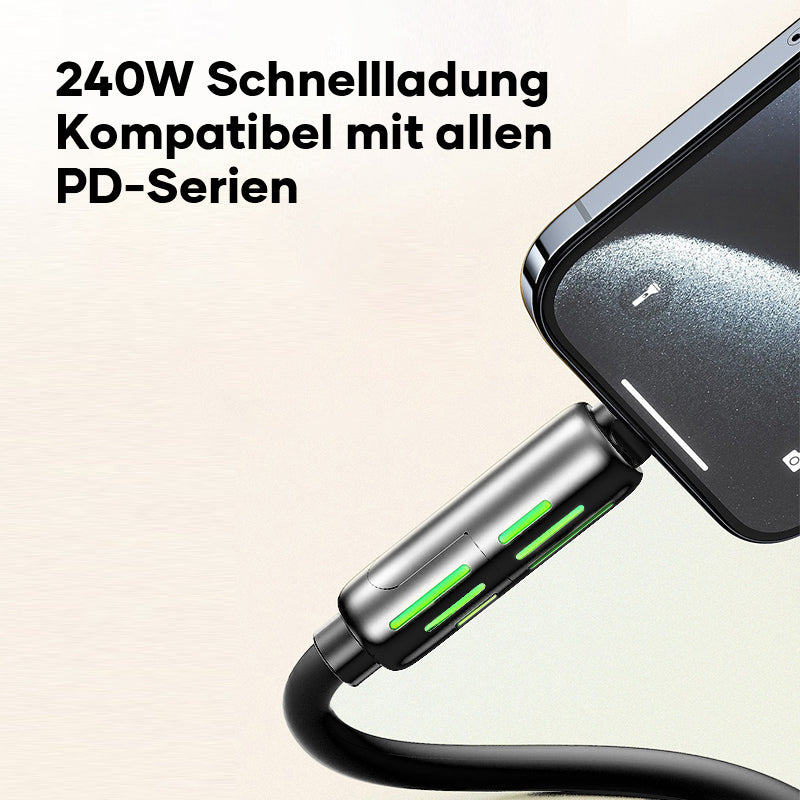 Alpenwolken - 240 W 4-in-1 USB-C-Kabel