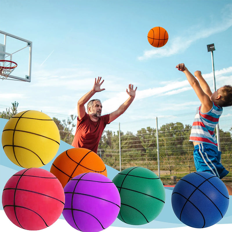 Alpenwolken - Silent-Basketball für Kinder im Innenbereich