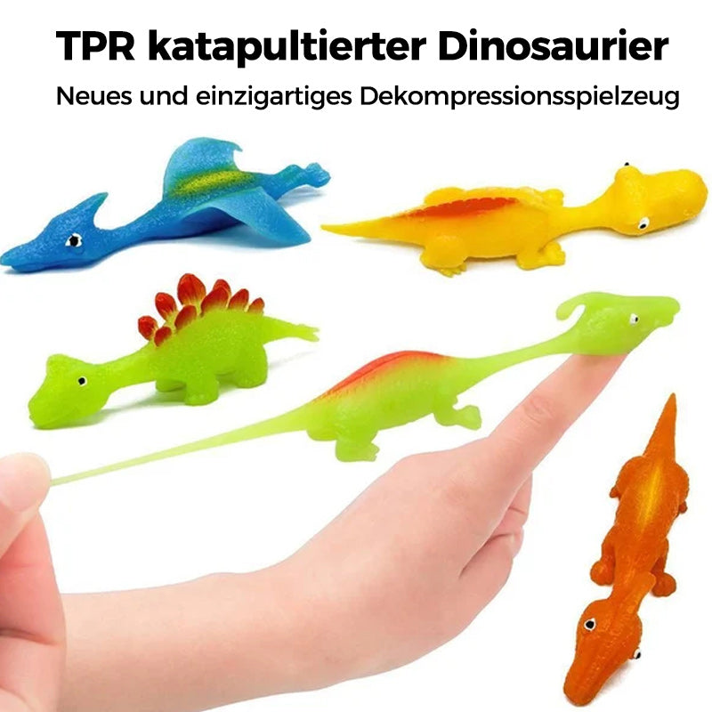 Alpenwolken - Schleuder-Dinosaurier-Fingerspielzeug (10 Stück)