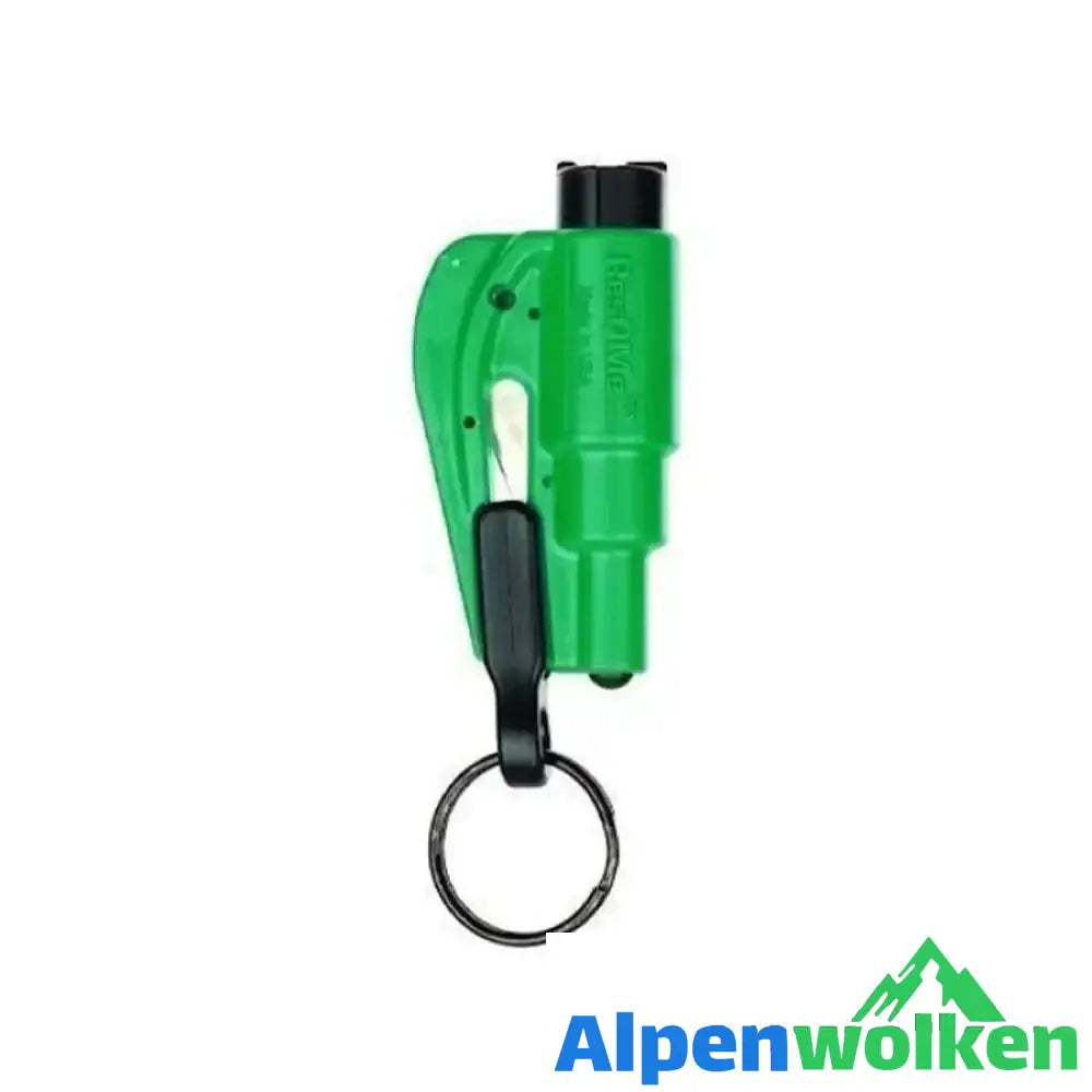 Alpenwolken - 3-in-1 Auto Sicherheitshammer grün