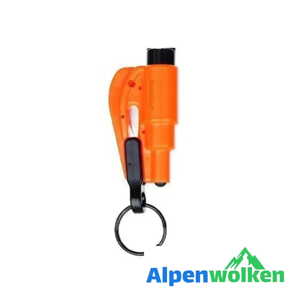 Alpenwolken - 3-in-1 Auto Sicherheitshammer orange