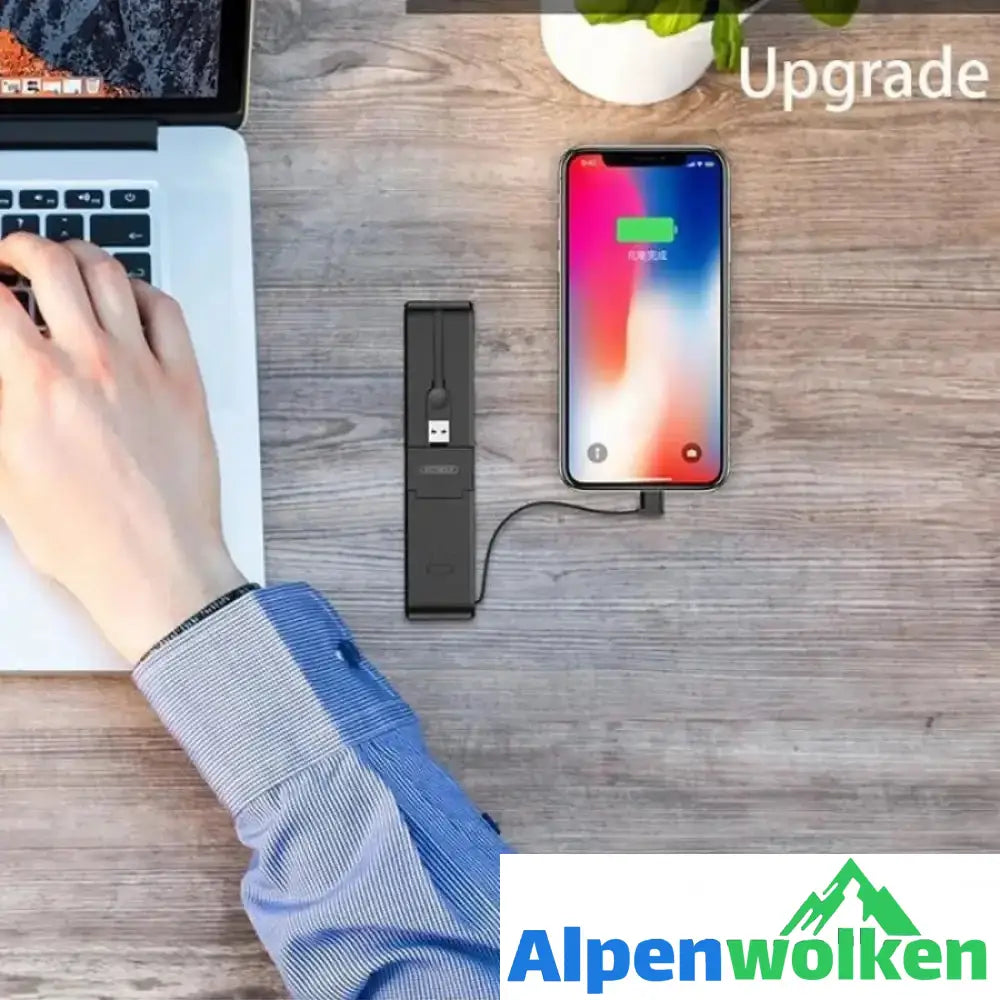 Alpenwolken - 3-in-1 Datenkabel Schlüsselbund