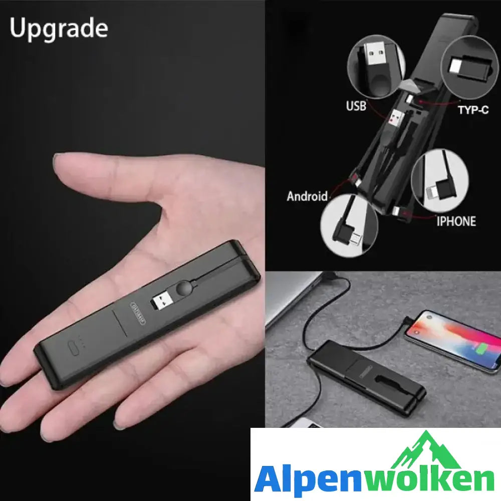 Alpenwolken - 3-in-1 Datenkabel Schlüsselbund