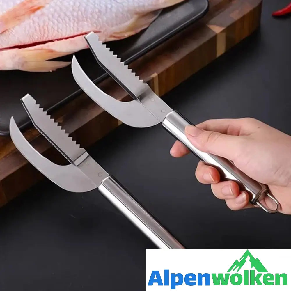 Alpenwolken - 3-in-1 Fischschuppenmesser