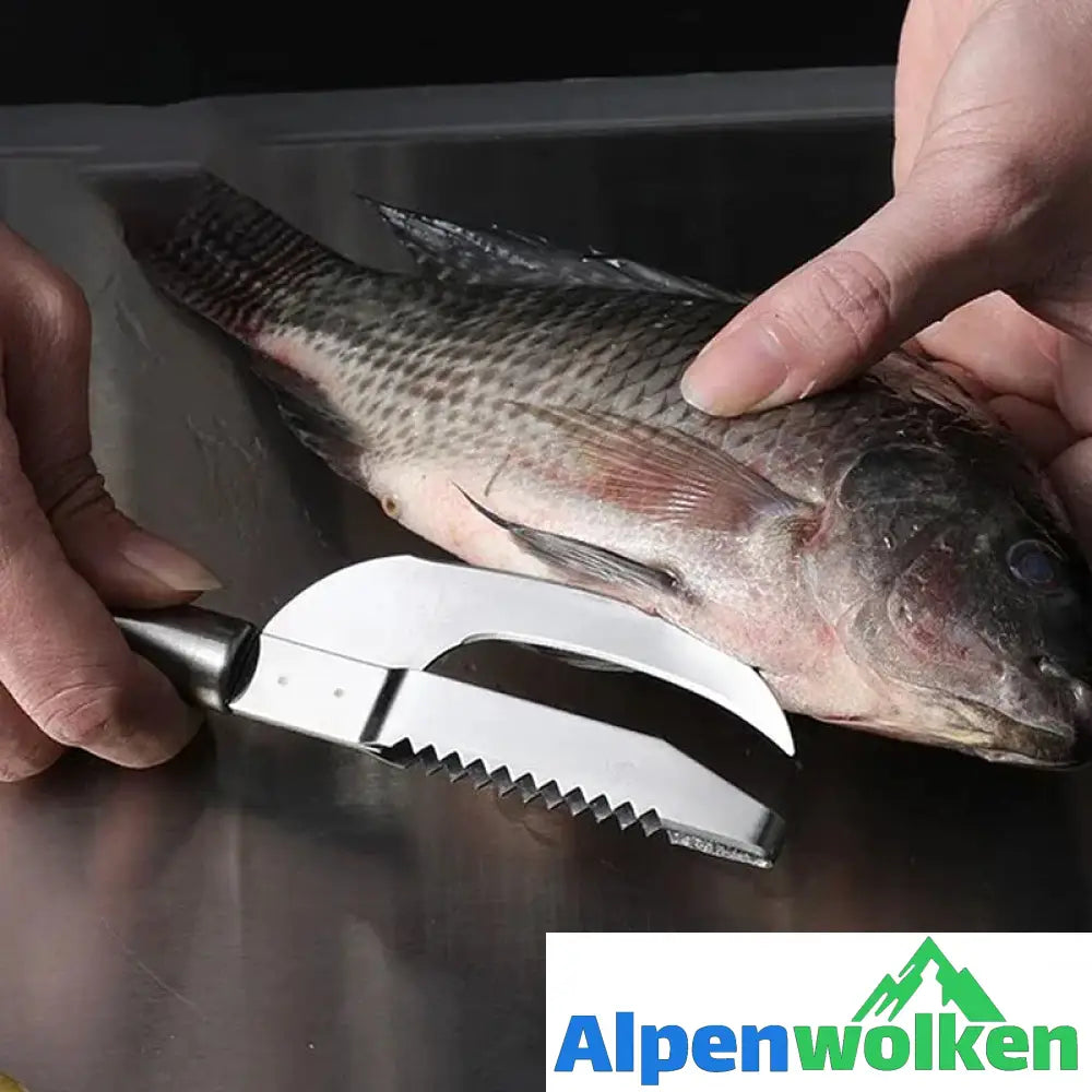 Alpenwolken - 3-in-1 Fischschuppenmesser