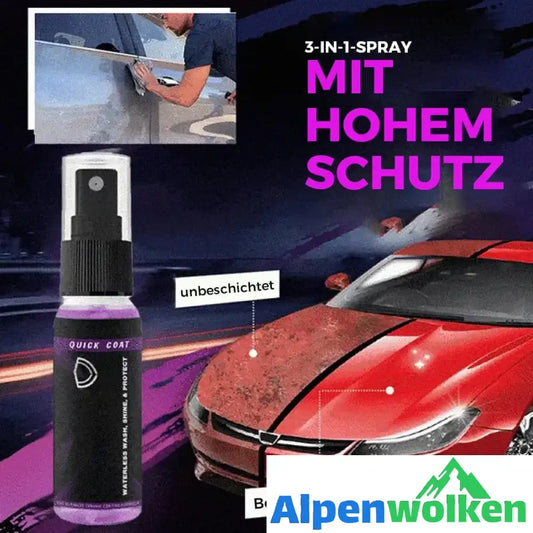 Alpenwolken - 3-in-1-Hochschutz-Schnelllackierungsspray für Autos