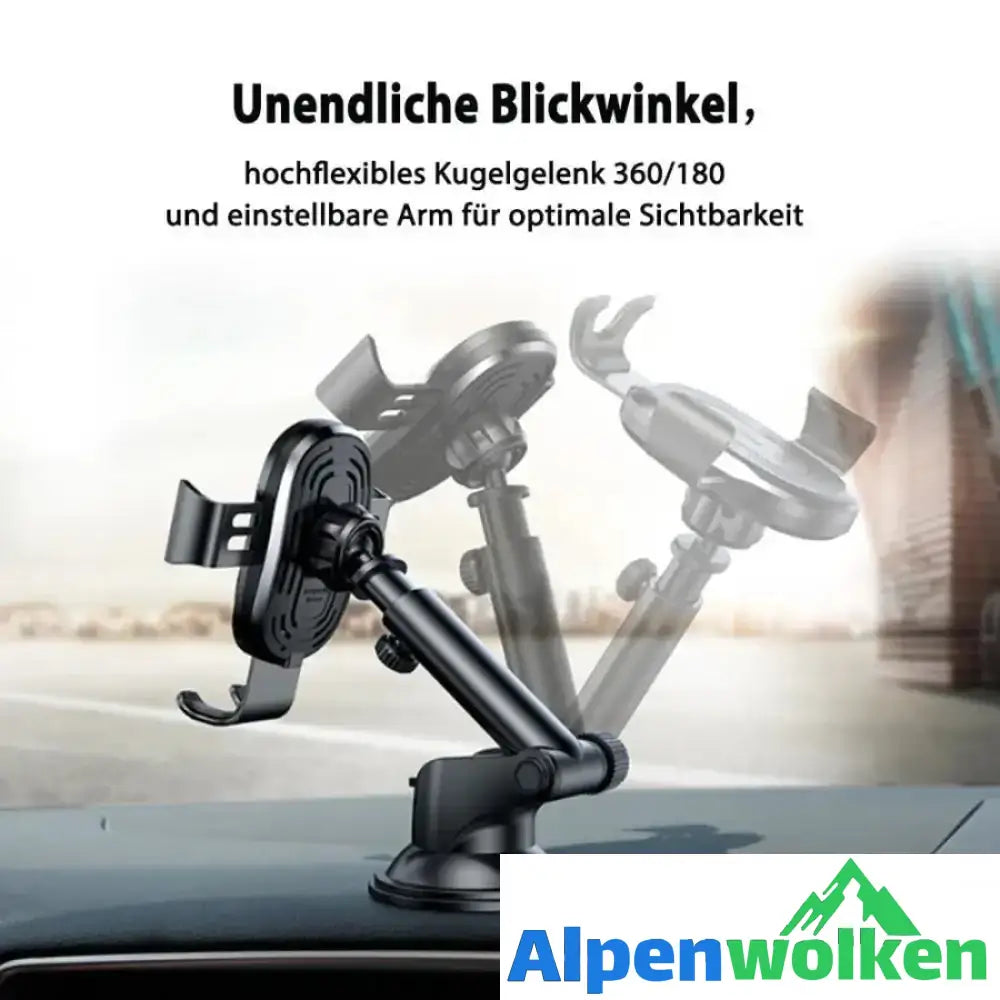 Alpenwolken - 3 in 1 Kabelloses Ladegerät und Autotelefonhalter