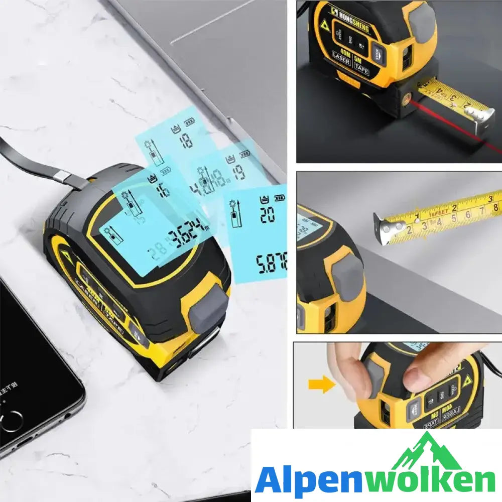 Alpenwolken - 3-in-1-Laser-Entfernungsmesser