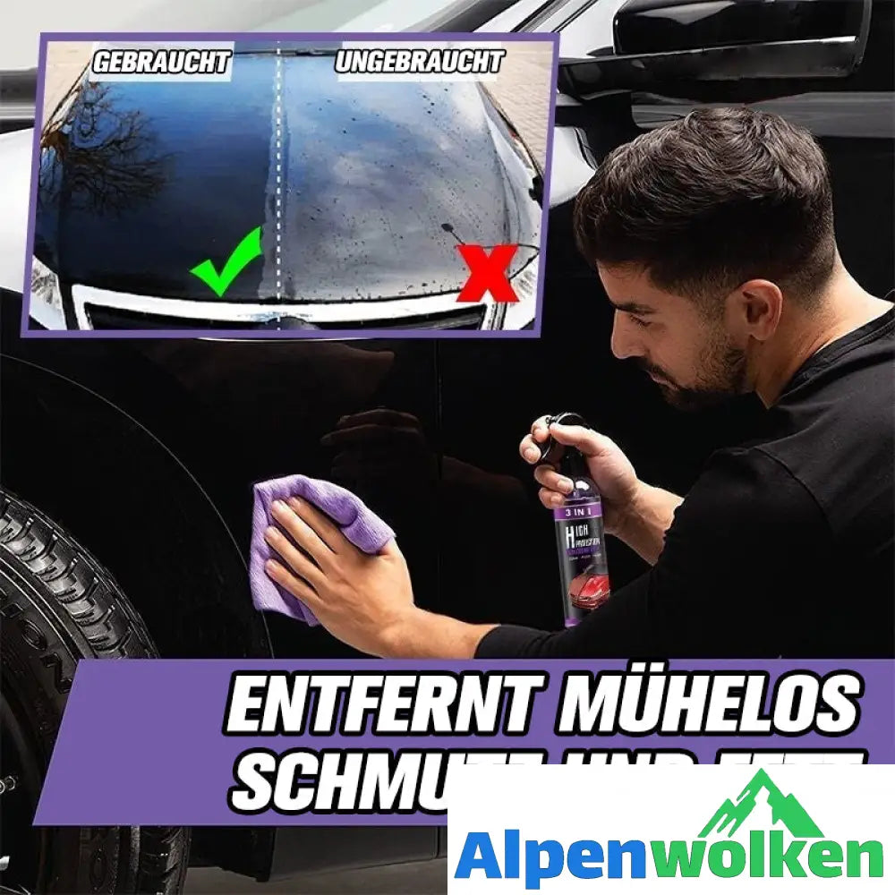 Alpenwolken - 🚗3 In 1 Neues Verbessertes Schnelles Autobeschichtungsspray