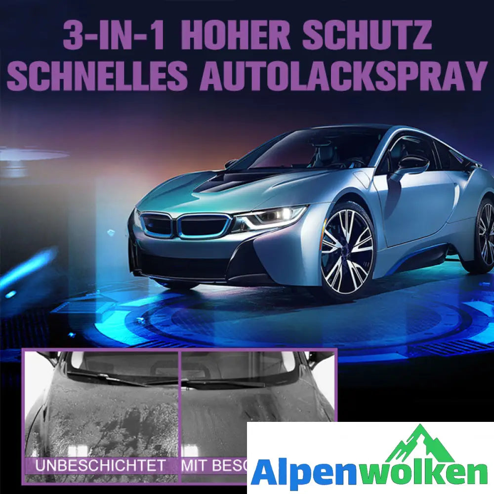 Alpenwolken - 🚗3 In 1 Neues Verbessertes Schnelles Autobeschichtungsspray