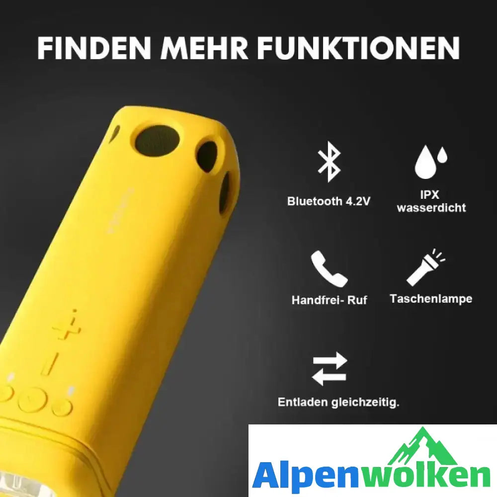 Alpenwolken - 3- in-1 tragbare Energiebank