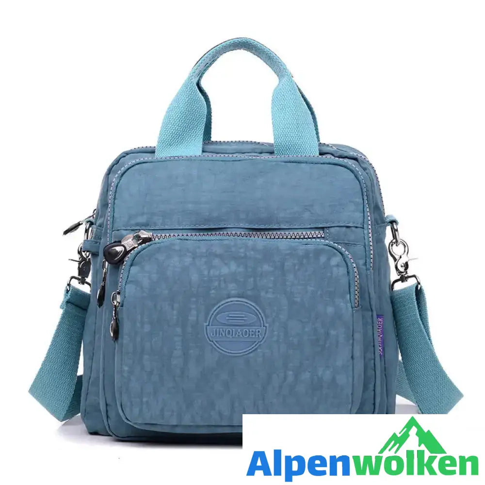 Alpenwolken - 3 in 1 wasserdichte, multifunktionale, lässige Umhängetasche