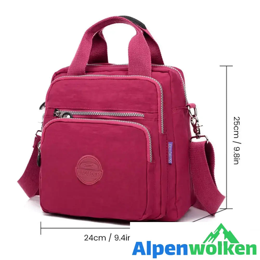 Alpenwolken - 3 in 1 wasserdichte, multifunktionale, lässige Umhängetasche