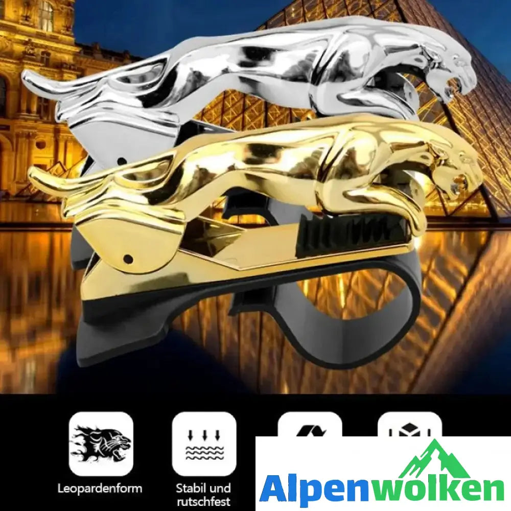 Alpenwolken - 360° Auto Leopard Form Dashboard Telefonhalter