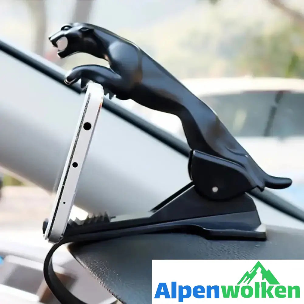 Alpenwolken - 360° Auto Leopard Form Dashboard Telefonhalter