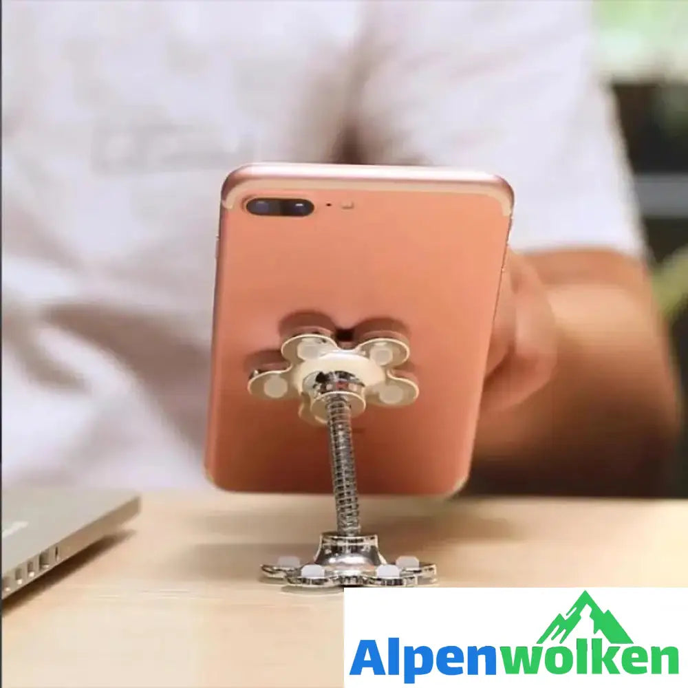 Alpenwolken - 360 ° Drehbarer Blumen Handyhalter