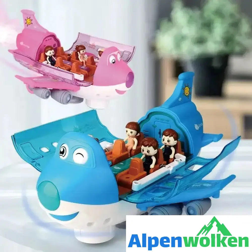 Alpenwolken - 360° drehbares elektrisches Flugzeugspielzeug | abschiedsgeschenk Kindertagesstätte