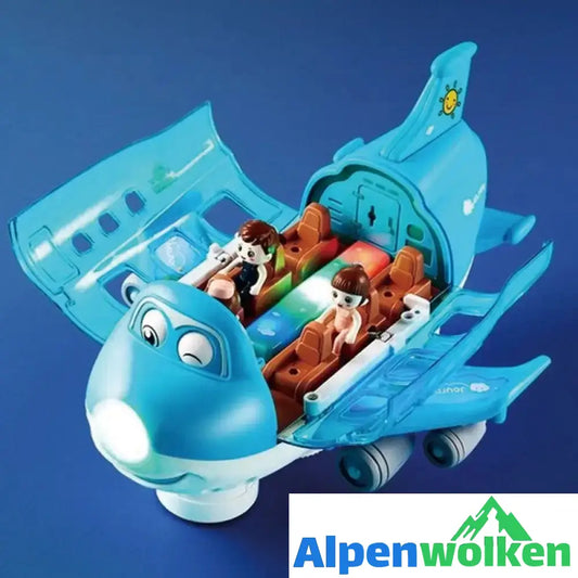 Alpenwolken - 360° drehbares elektrisches Flugzeugspielzeug | abschiedsgeschenk Kindertagesstätte