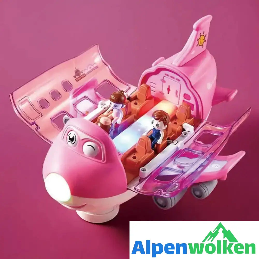 Alpenwolken - 360° drehbares elektrisches Flugzeugspielzeug | abschiedsgeschenk Kindertagesstätte