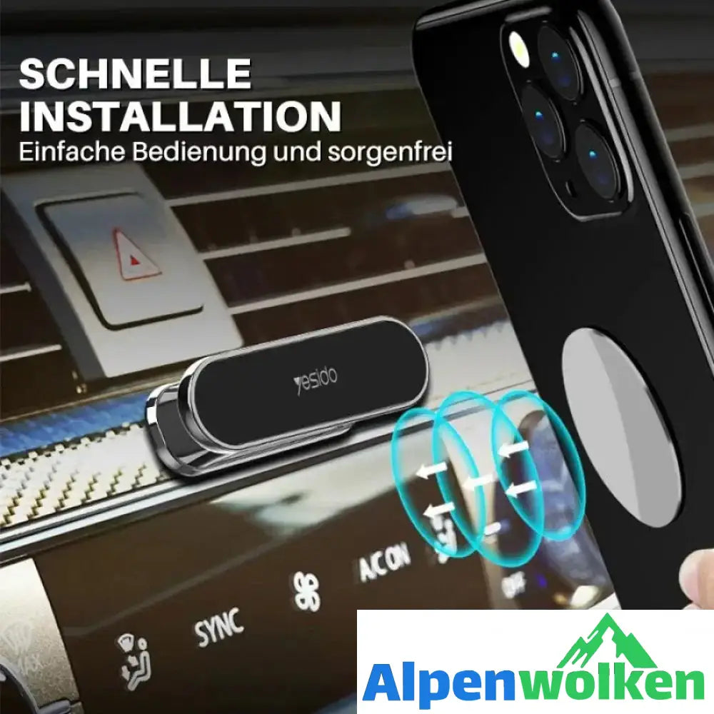 Alpenwolken - 360 Grad drehbarer magnetischer Telefonhalter