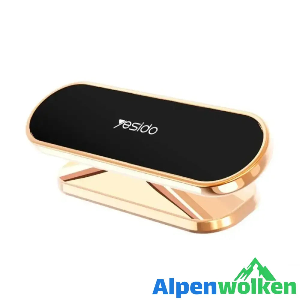 Alpenwolken - 360 Grad drehbarer magnetischer Telefonhalter Roségold