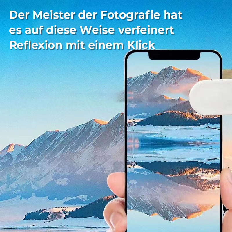 Alpenwolken - Handy-Reflexionskamera