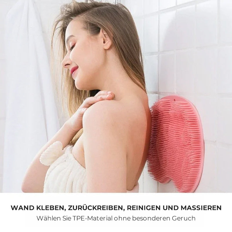 Alpenwolken - Fuß- und Rückenschrubber für die Dusche, Massagepad