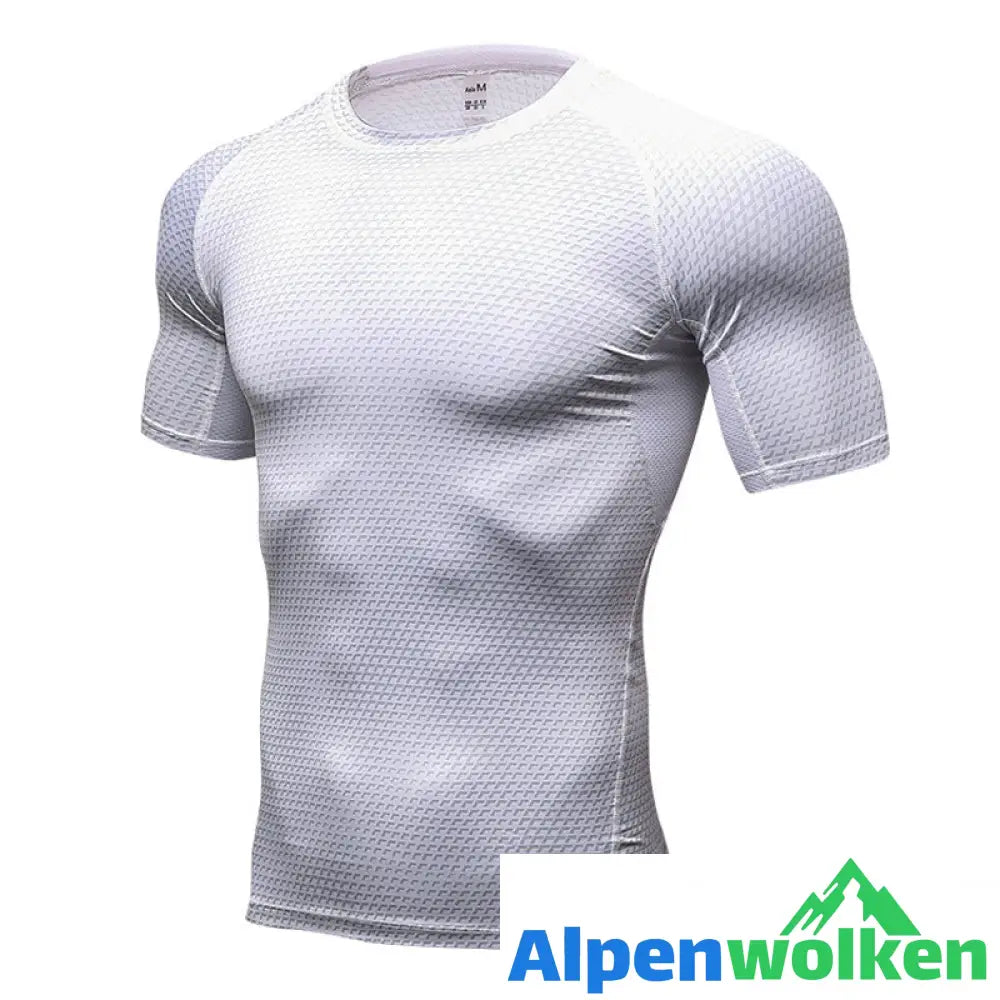 Alpenwolken - 3D-Gedrucktes Fitness-T-Shirt