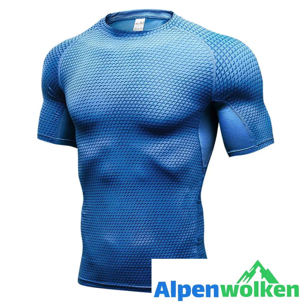 Alpenwolken - 3D-Gedrucktes Fitness-T-Shirt