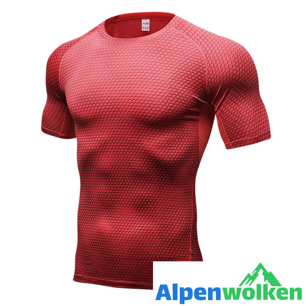 Alpenwolken - 3D-Gedrucktes Fitness-T-Shirt