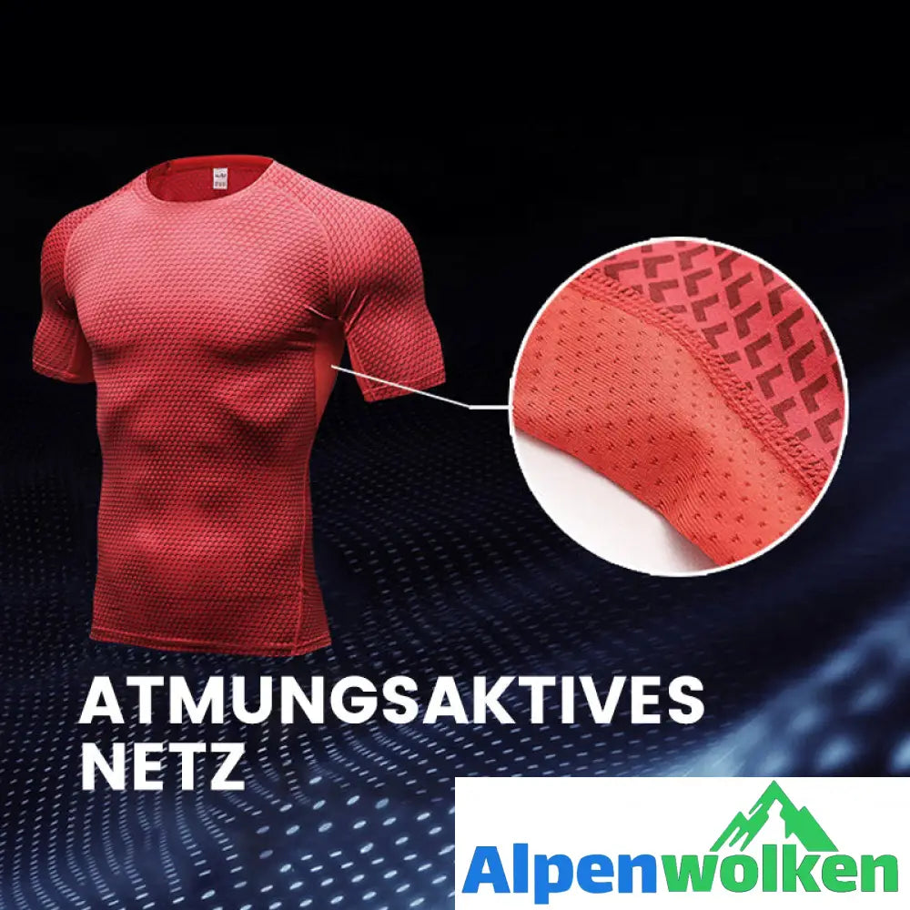 Alpenwolken - 3D-Gedrucktes Fitness-T-Shirt