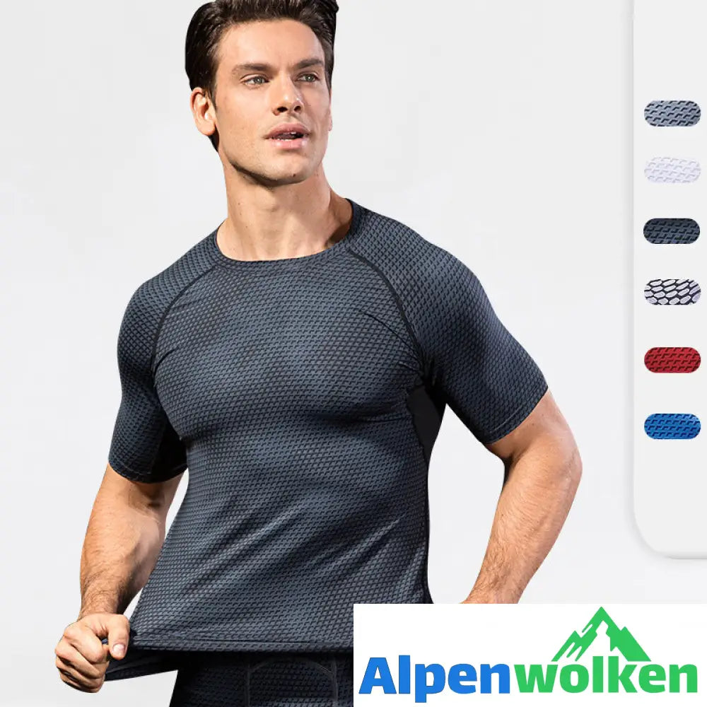 Alpenwolken - 3D-Gedrucktes Fitness-T-Shirt