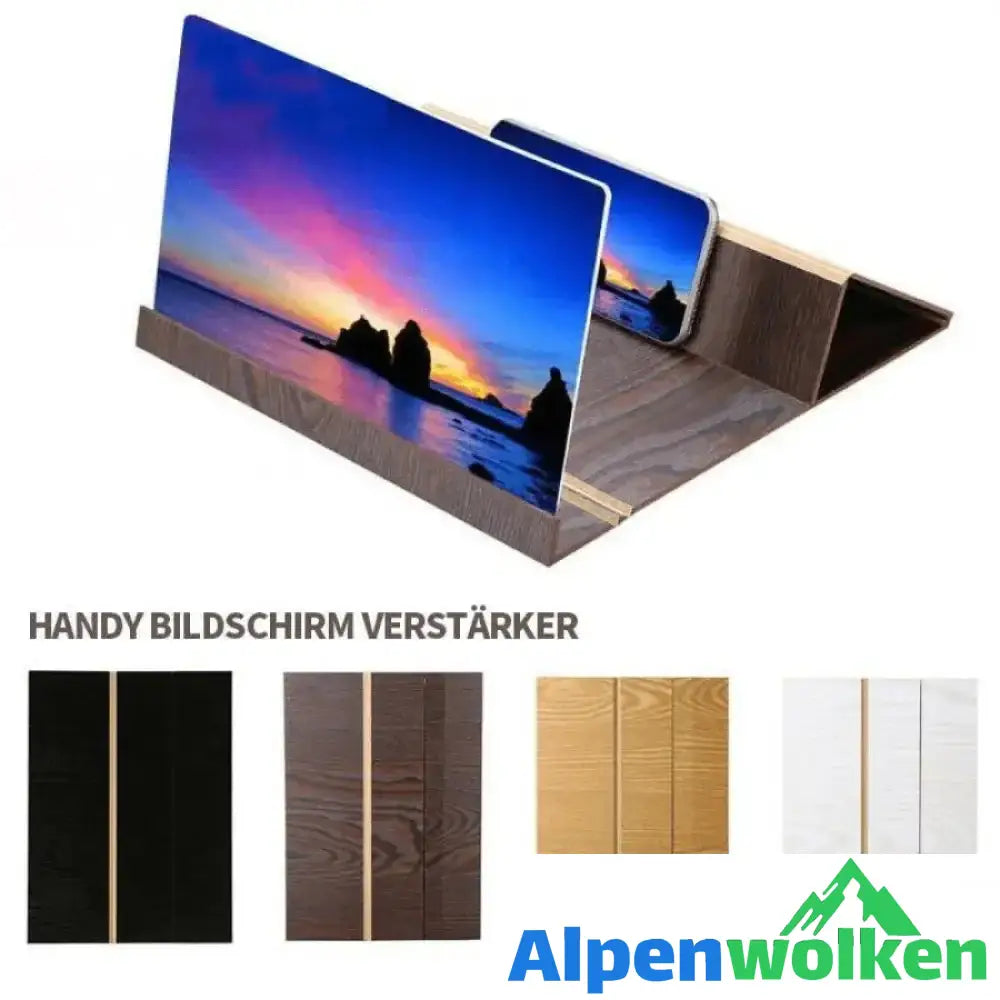 Alpenwolken - 3D Handy Bildschirmlupe