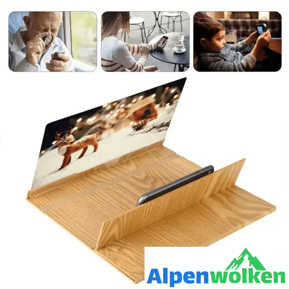 Alpenwolken - 3D Handy Bildschirmlupe