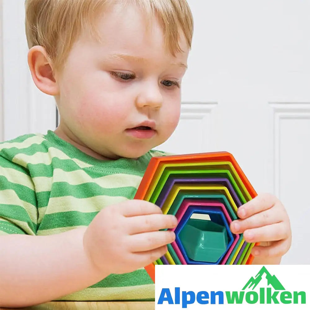 Alpenwolken - 3D Magischer Multifunktionaler Jenga