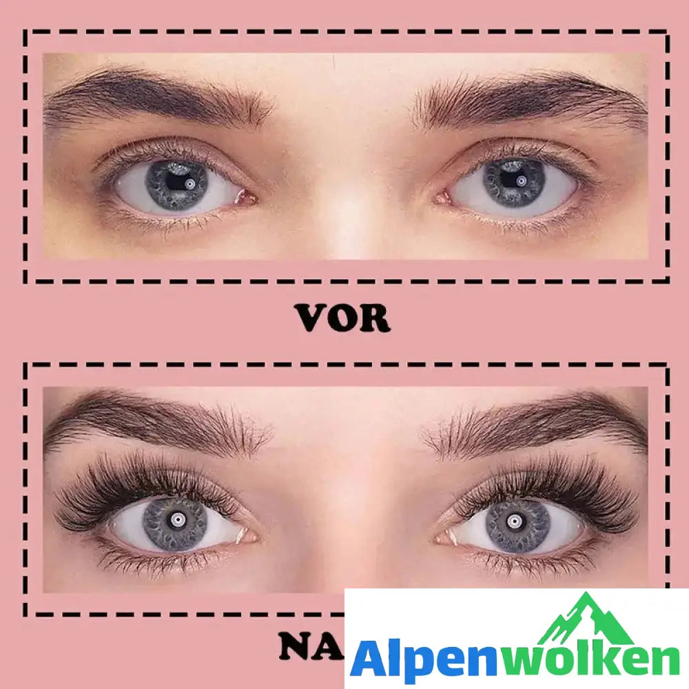 Alpenwolken - 3D Magnetisches Wimpern-Set