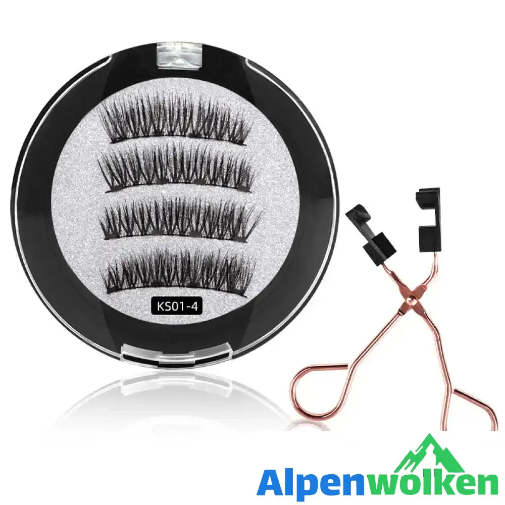 Alpenwolken - 3D Magnetisches Wimpern-Set