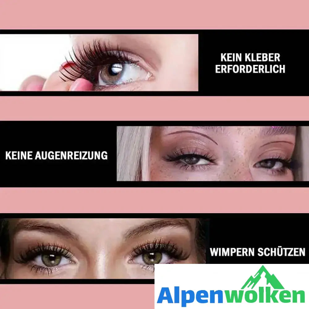 Alpenwolken - 3D Magnetisches Wimpern-Set