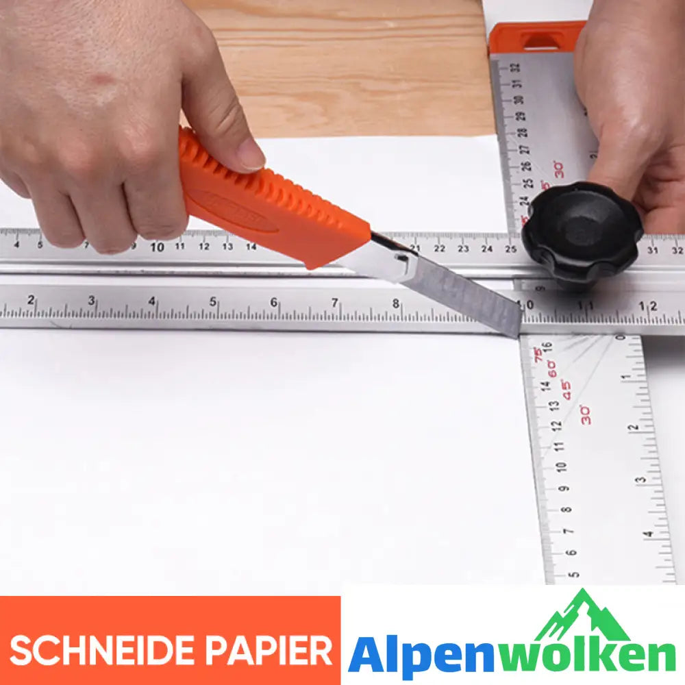 Alpenwolken - 4-IN-1 Bohrer-Positionierungslineal