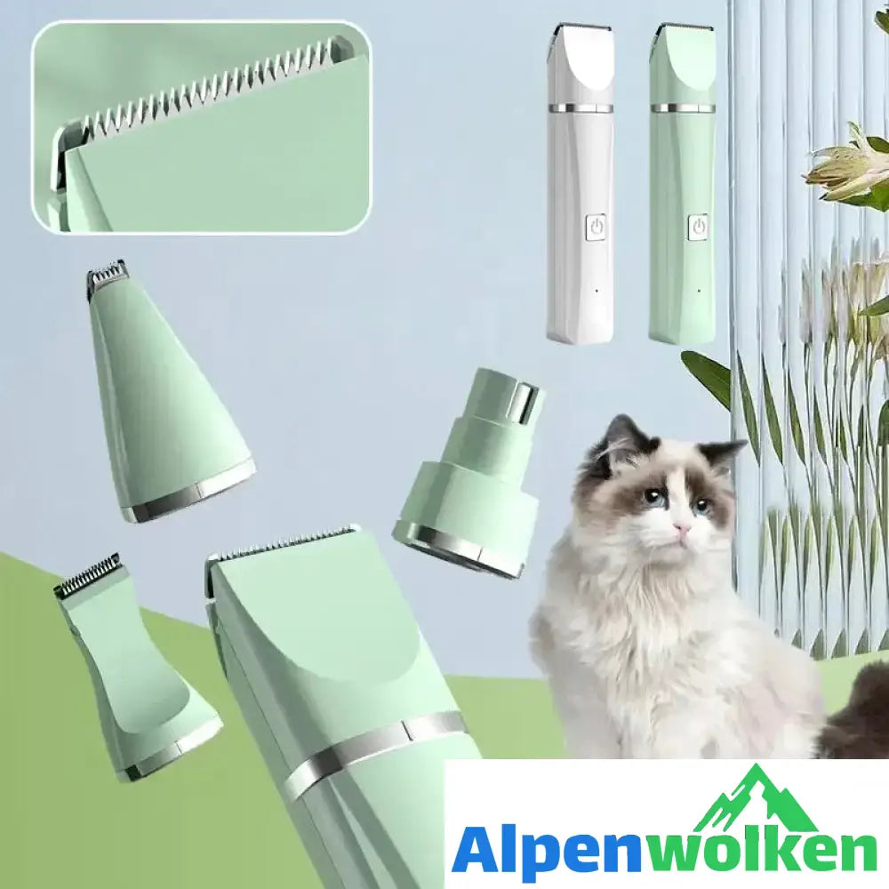 Alpenwolken - 4-in-1 Haustier-Rasierer