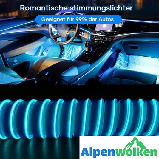 Alpenwolken - 4-in-1 LED Atmosphärenlicht für Autos