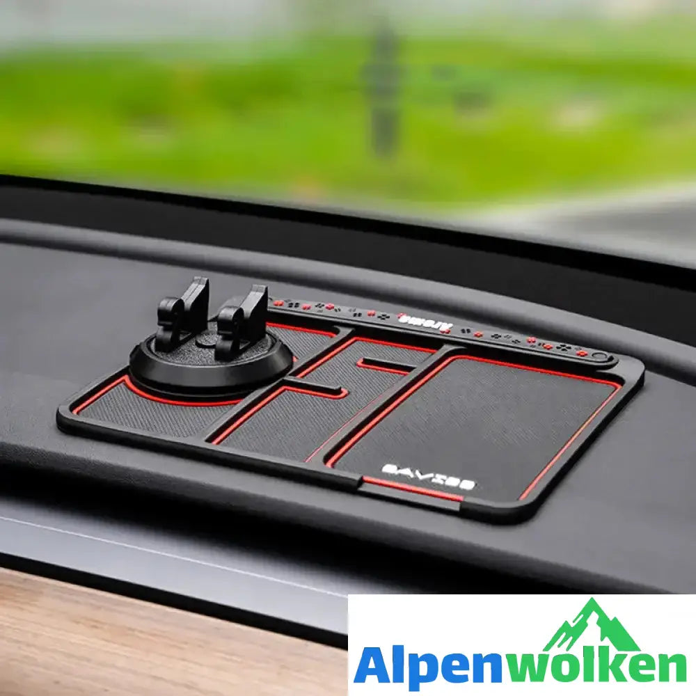 Alpenwolken - 4-in-1 rutschfestes Telefonpad für Autos