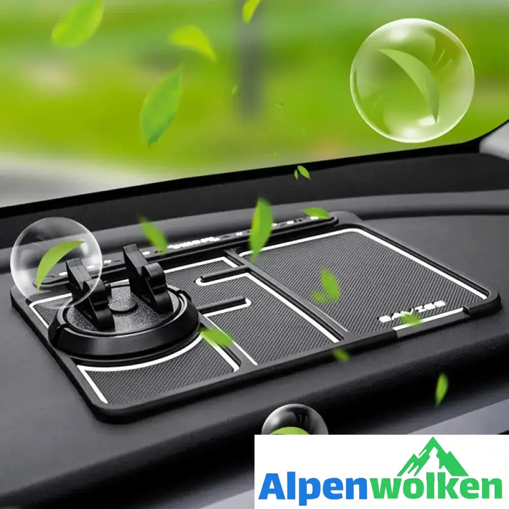 Alpenwolken - 4-in-1 rutschfestes Telefonpad für Autos