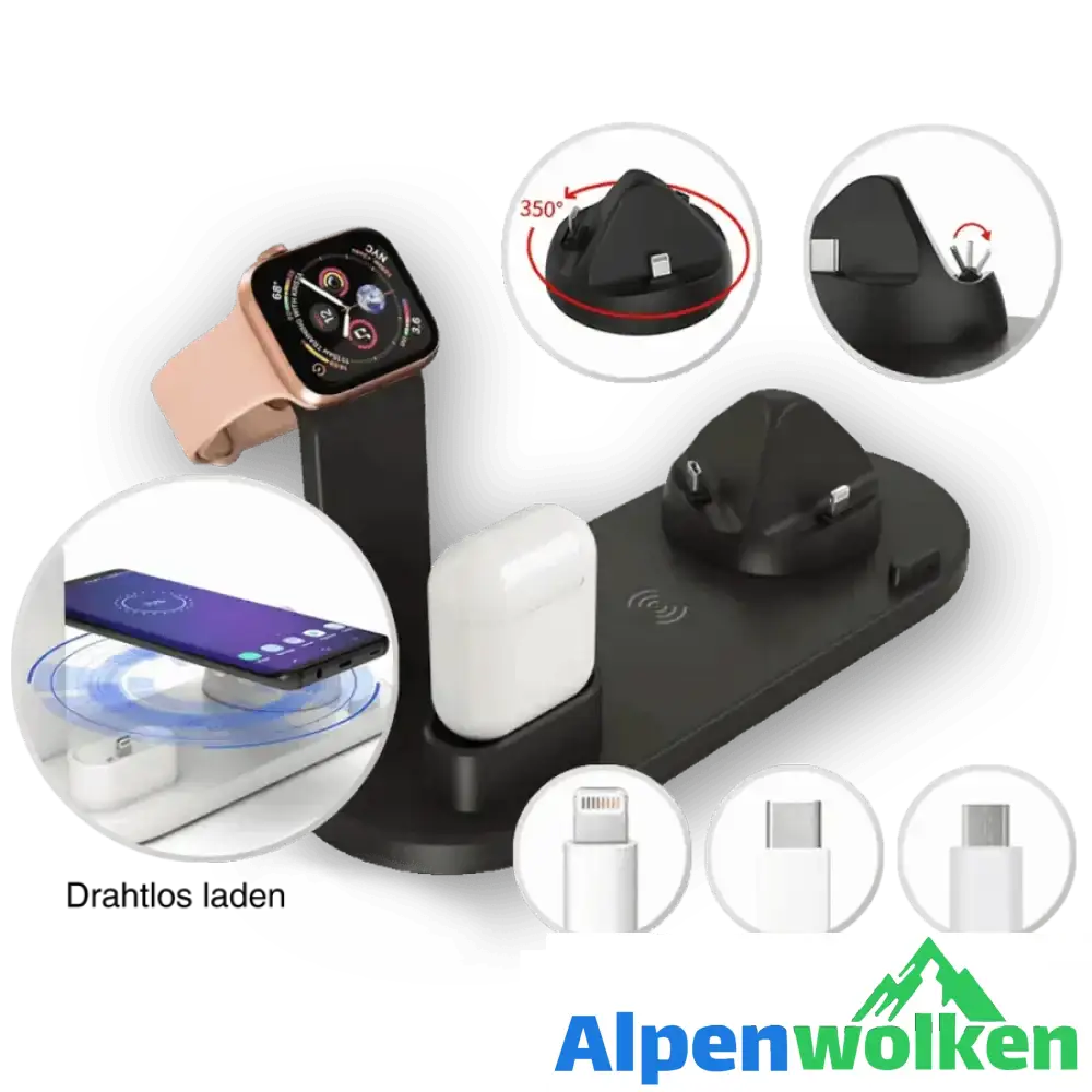 Alpenwolken - 4 IN 1 Smart Ladestation