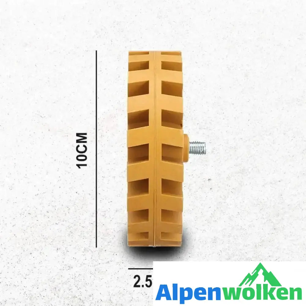 Alpenwolken - 4 Zoll Radiergummi Rad, Abziehbildern Entfernung Werkzeug