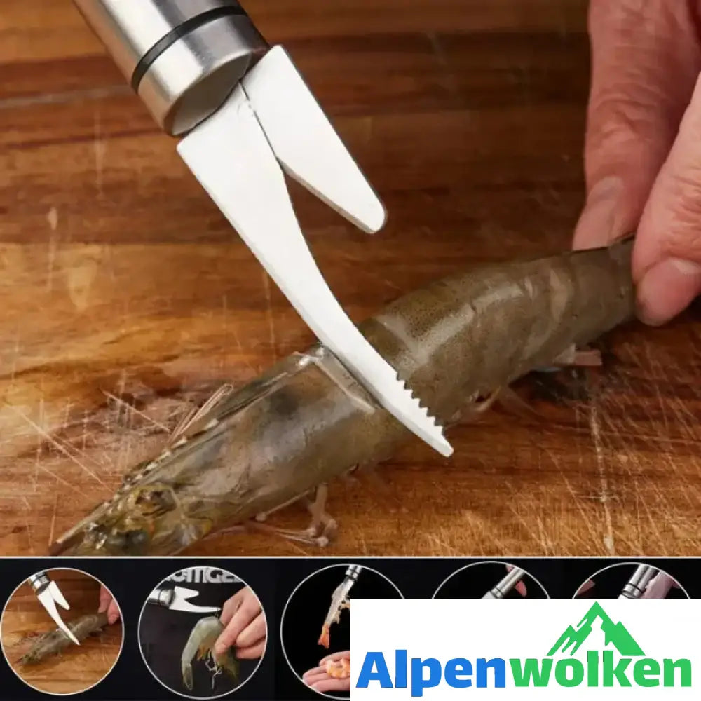 Alpenwolken - 5 in 1 multifunktionales Fischschlundmesser