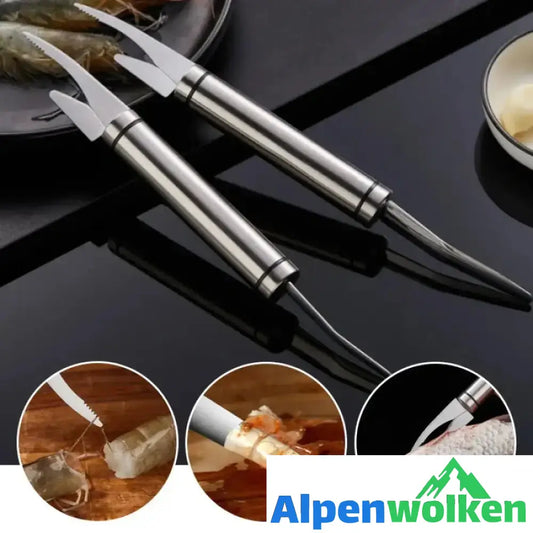 Alpenwolken - 5 in 1 multifunktionales Fischschlundmesser